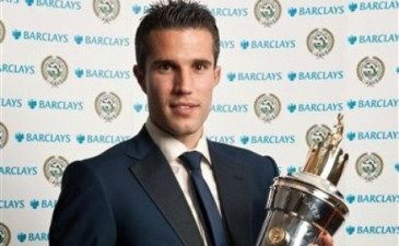 Ван Перси с наградой, AP PHOTO