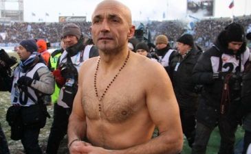 В прошлый раз чемпионство Лучано отмечал так, фото sovsport.ru