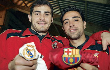 Касильяс и Хави, Getty images