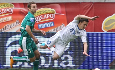 Евгений Коноплянка в полете Супермена, фото Football.ua