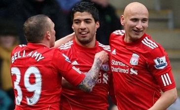 Крейг Беллами, Луис Суарес, Джонджо, bbc.cp.uk