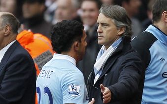 Тевес и Манчини, фото Getty Images