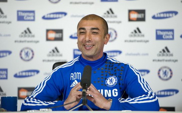 Роберто Ди Маттео сияет от счастья, Getty images