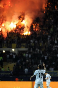 На матче Металлист - Шахтер © Дмитрий Неймырок, Football.ua