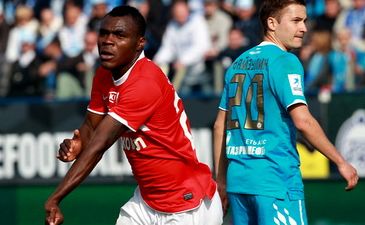 Эменике празднует гол в ворота Зенита, фото sports.ru