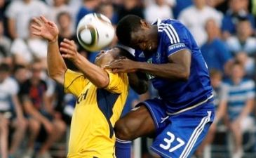 Юссуф в действии, фото fcdynamo.kiev.ua