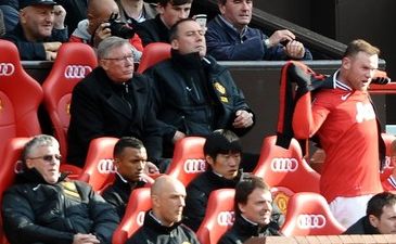 Фергюсон во время матча против Суонси, Getty Images