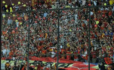 Болельщики Унион Эспаньола, фото Ole