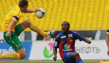 Думбия не дали пространства, pfc-cska.com