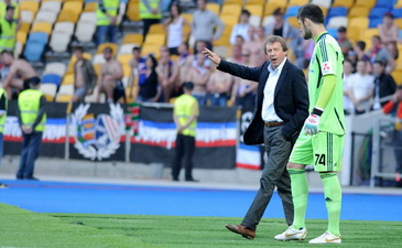 Артем Кичак и Юрий Семин, фото И.Хохлова, Football.ua