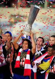 Радость Фалькао и его партнеров, Getty Images