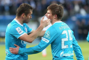 Кержаков и Аршавин, СЭ