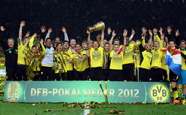 Радость игроков Боруссии, Getty Images