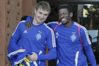 Вячеслав Лухтанов (слева), фото fcdynamo.kiev.ua