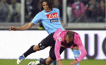 Кавани против Кьеллини, Getty Images