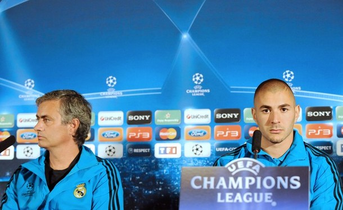 Моуриньо и Бенземе, фото Getty Images