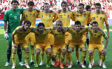 Сборная Украины перед матчем с турками, Getty Images