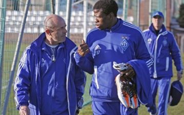 Юссуф: пораню ногу в лифте, фото fcdynamo.kiev.ua