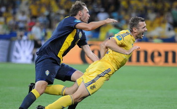 Шевченко шведы не удержали © Илья Хохлов, Football.ua