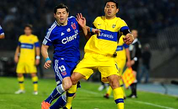 Рохас против Рикельме, ole.com.ar