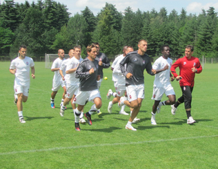 Тренировка Зари, zarya-lugansk.com