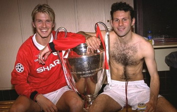 Бэкхем и Гиггз з, Getty images