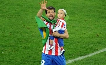 Диего после победы в финале ЛЕ, Getty Images