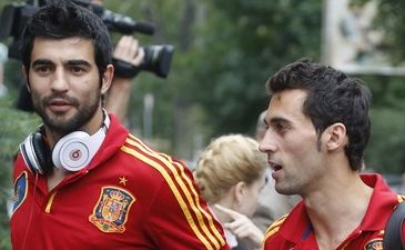 Рауль Альбиоль и Альваро Арбелоа, AP PHOTO