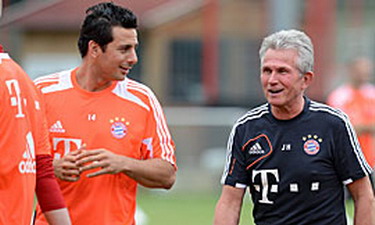 Писарро и Хайнкес, fcbayern.telekom.de