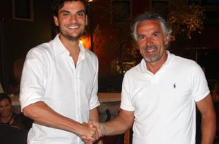 Пароло и тренер Пармы Донадони, фото fcparma.com