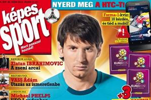 Лионель Месси на обложке Kepes Sport