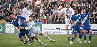 Кубковые сражения в Симферополе, фото fcdynamo.kiev.ua