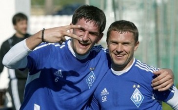 Горан Попов и Сергей Ребров, fcdynamo.kiev.ua