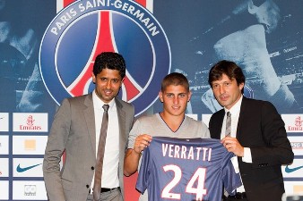 Марко Верратти теперь игрок ПСЖ, фото Getty Images