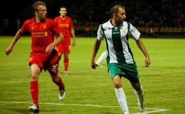 Против Лукаса Лейвы, фото fcgomel.by