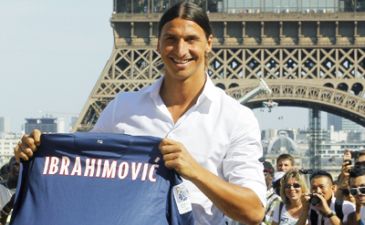 Златан - новая звезда Лиги 1, фото swide.com 