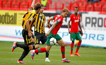 Локомотив: два матча без побед, фото: fclm.ru