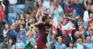 Карлос Тевес заслужил похвалу, skysports.com