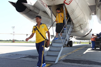 Металлист прибыл в Бухарест, фото автора