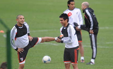 Тренировка Ривер Плейта, ole.com.ar