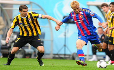 Хонда отправляет ЦСКА на второе место, фото: sport-express