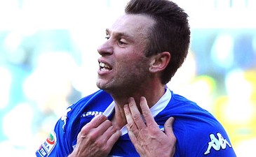 Кассано в футболе Сампдории, Getty Images