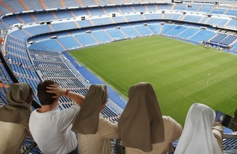 Пустой Сантьяго Бернабеу, АР