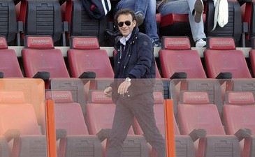 Массимо Челлино на стадионе, getty images