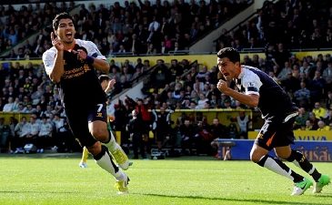 Луис Суарес оформил хет-трик, Getty Images