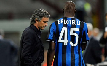 Моуриньо и Балотелли, Getty images