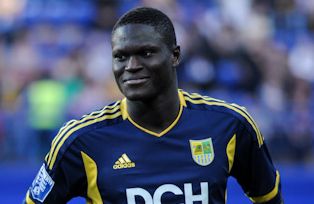 Папа Гуйе, фото Дмитрия Неймырка, Football.ua