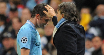 Адам Джонсон и Роберто Манчини, Sky Sports