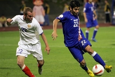 Россия дала Хорватии бой, фото АР