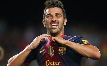 Давид Вилья, фото fcbarcelona.com